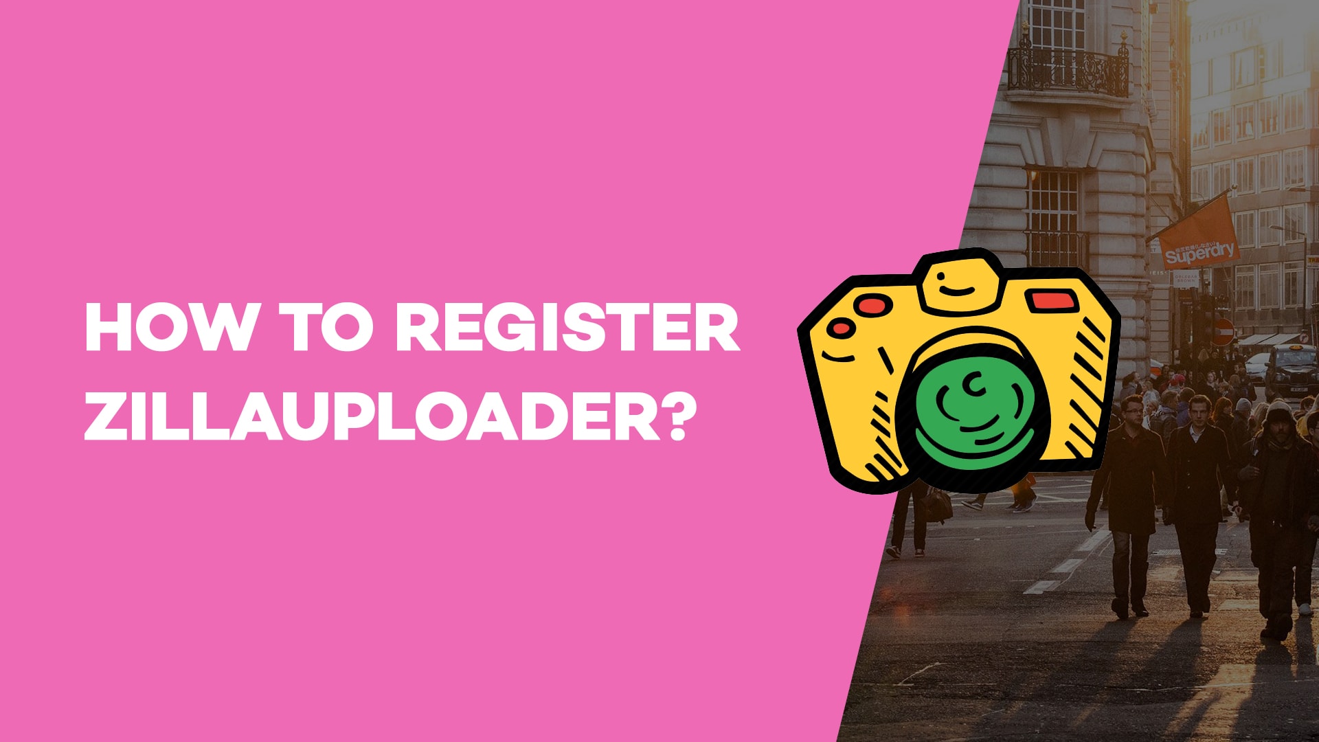 How to register Zillauploader?